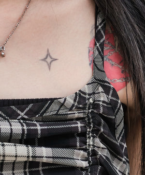 ドロストデザインキャミワンピース