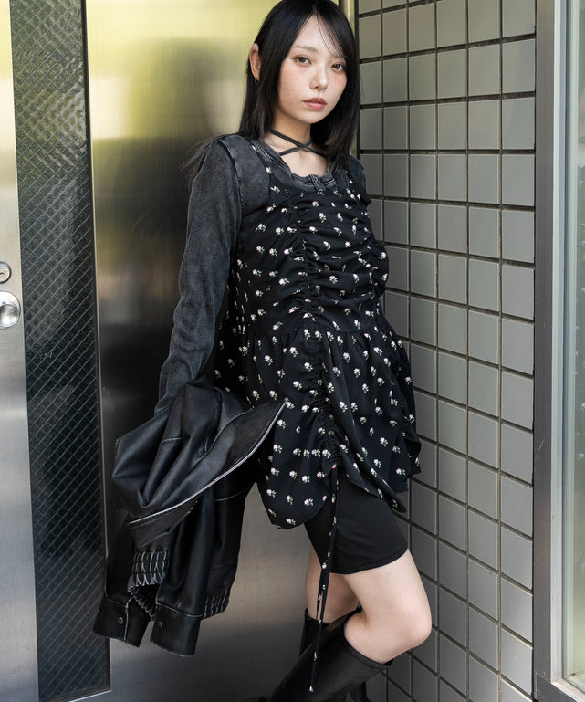 柄１　モデル：159cm F着用