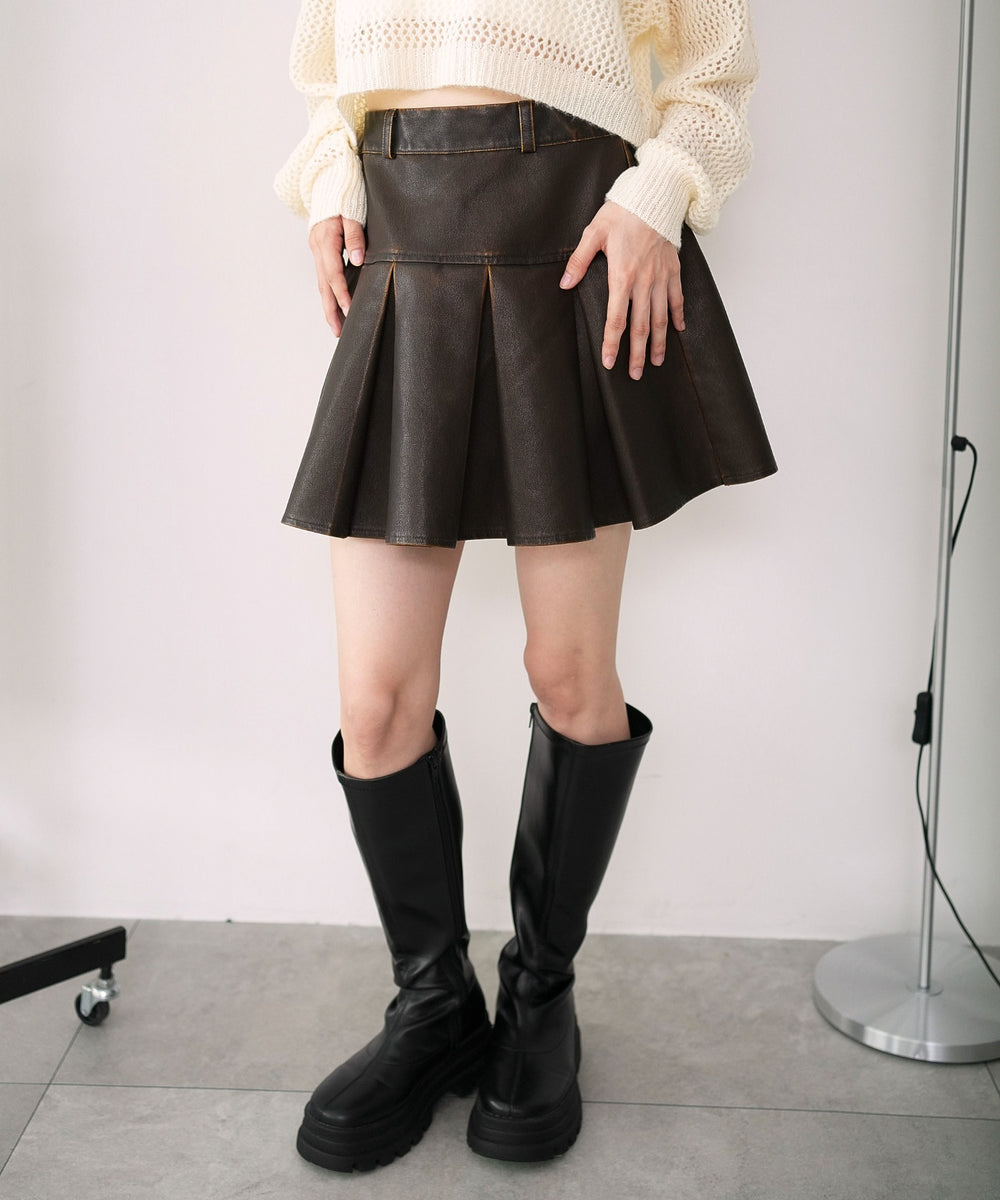 ブラウン　モデル：163cm M着用