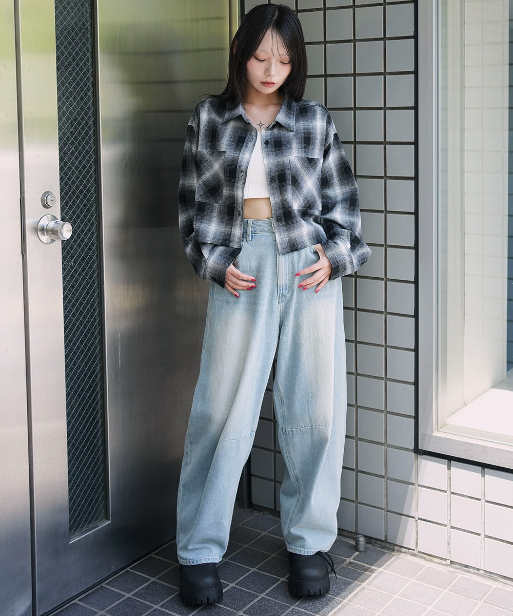 ブラック　モデル：159cm F着用