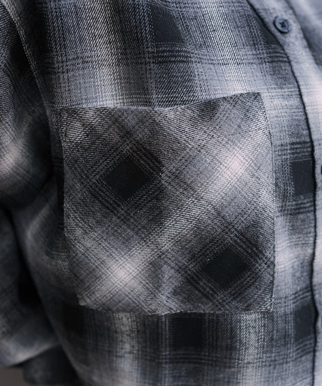 チェックショートネルシャツ