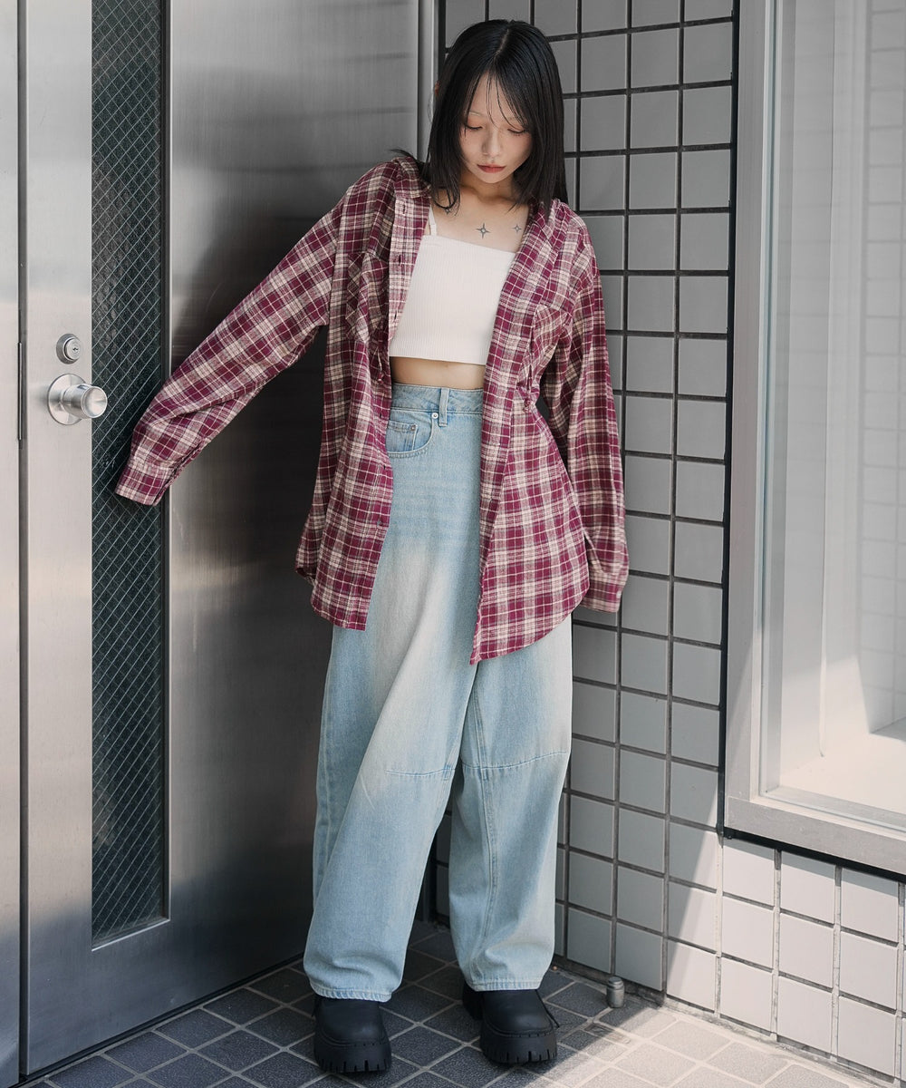 ワイン　モデル：159cm F着用