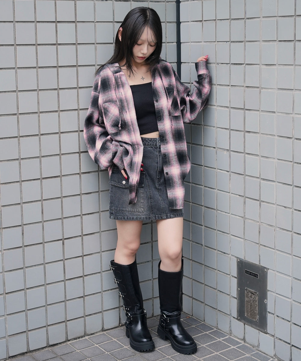 ピンク　モデル：159cm F着用