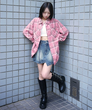 ピンク　モデル：159cm F着用