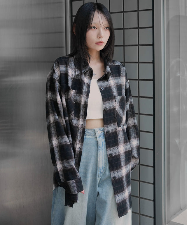 ブラウン　モデル：159cm F着用