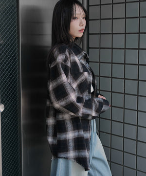 ブラウン　モデル：159cm F着用