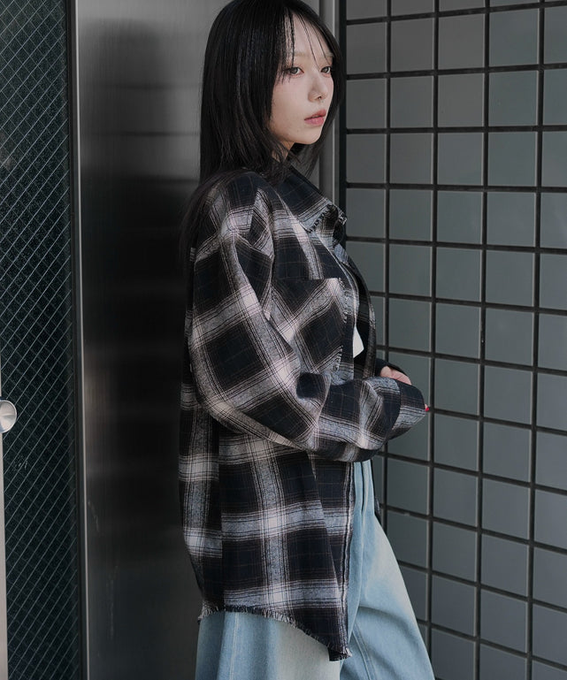 ブラウン　モデル：159cm F着用