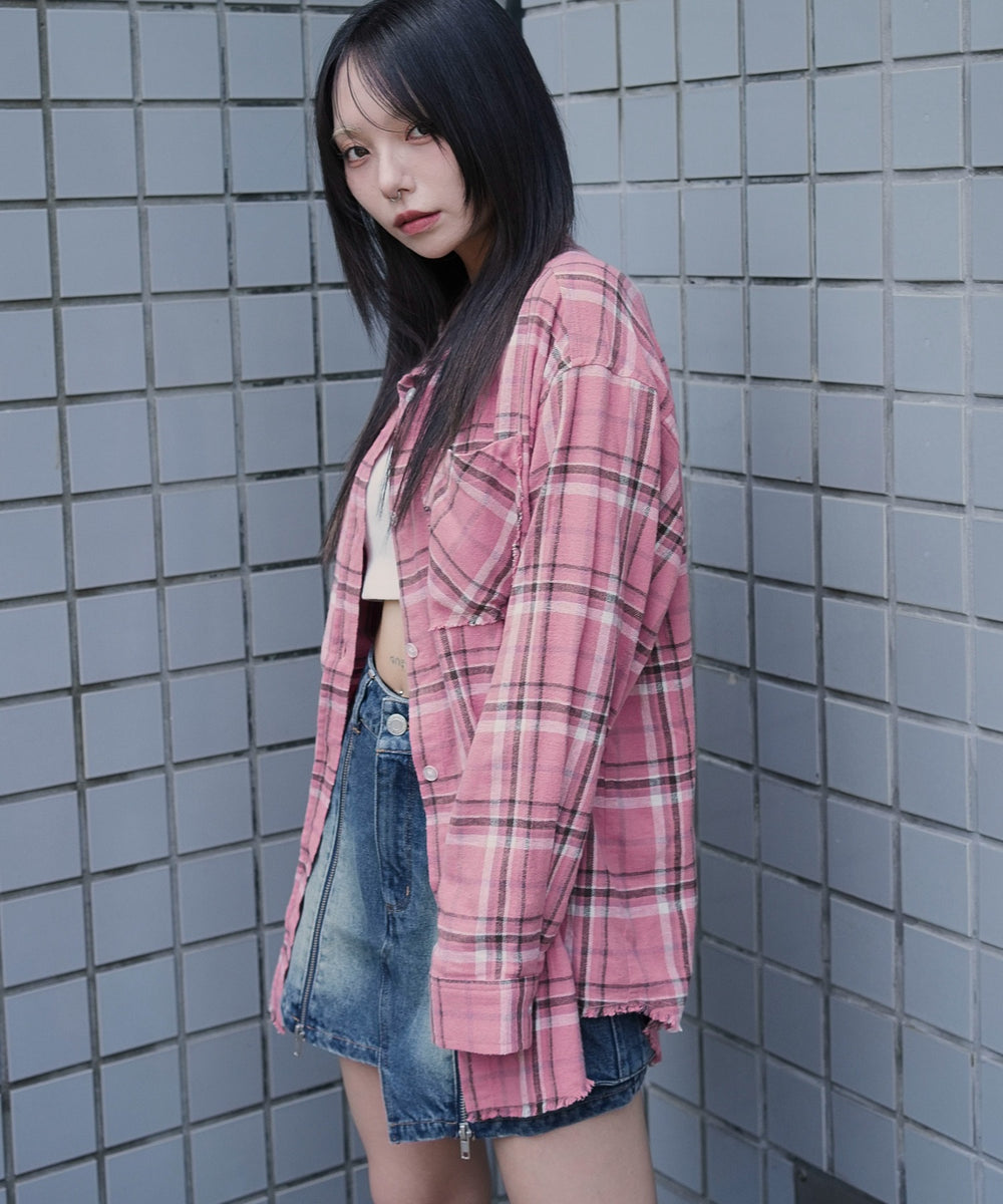 ピンク　モデル：159cm F着用