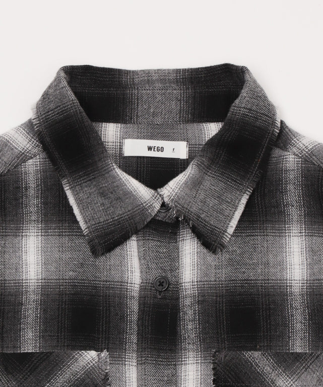 チェックBIGネルシャツ