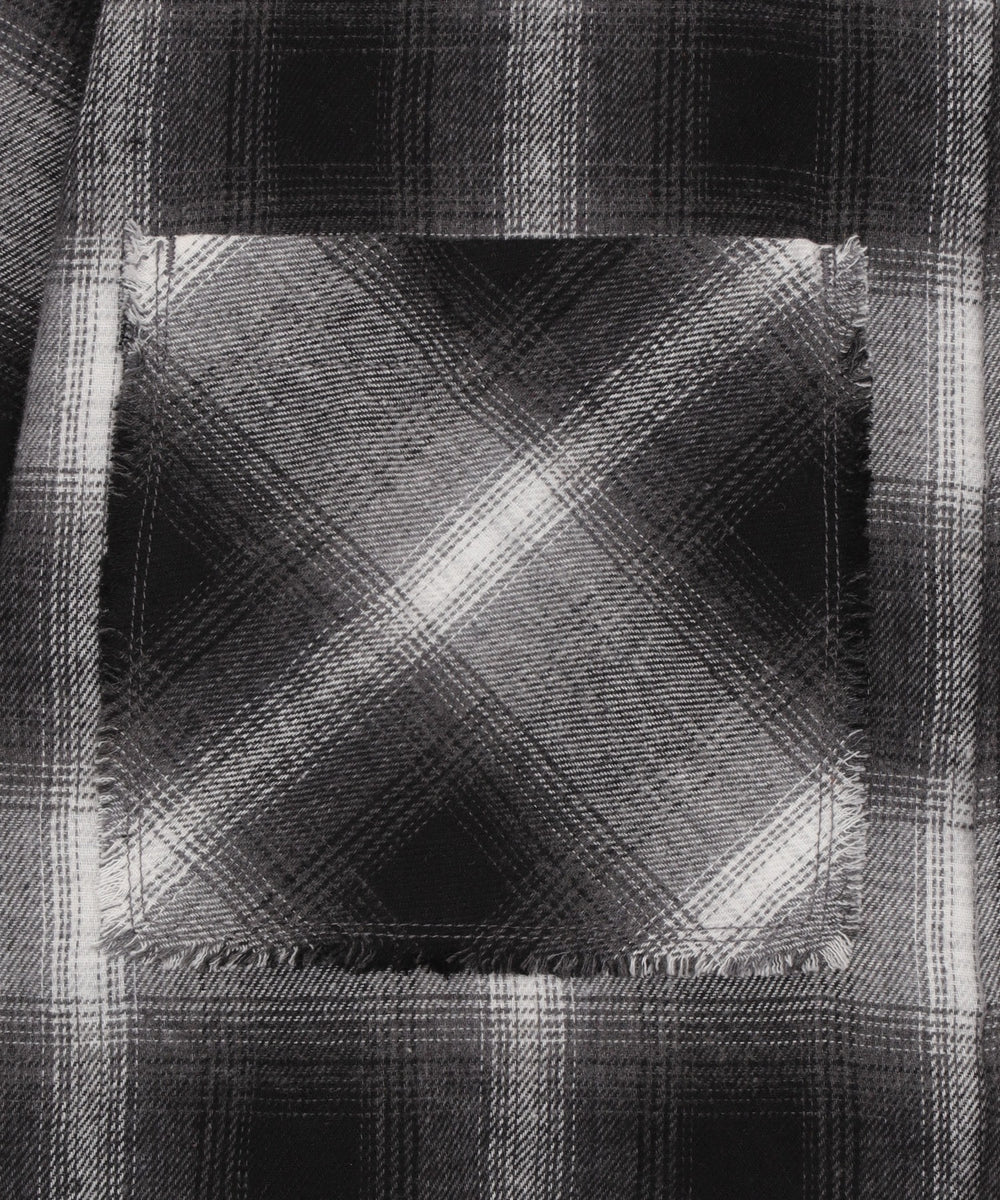 チェックBIGネルシャツ