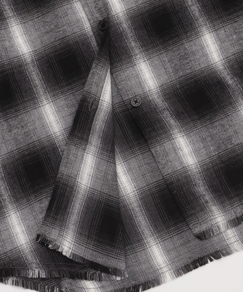 チェックBIGネルシャツ