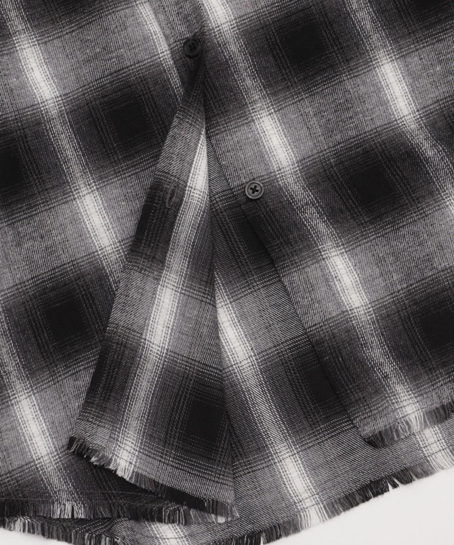 チェックBIGネルシャツ