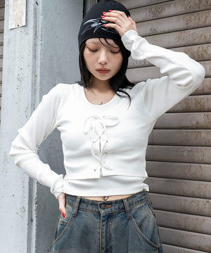 ホワイト　モデル：159cm F着用