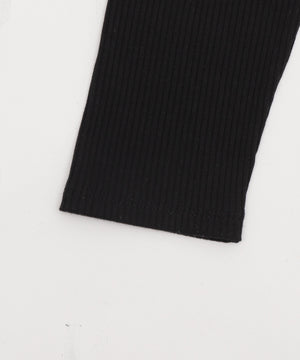 レイヤード風レースアップトップス