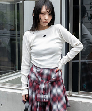 オフホワイト　モデル：159cm F着用