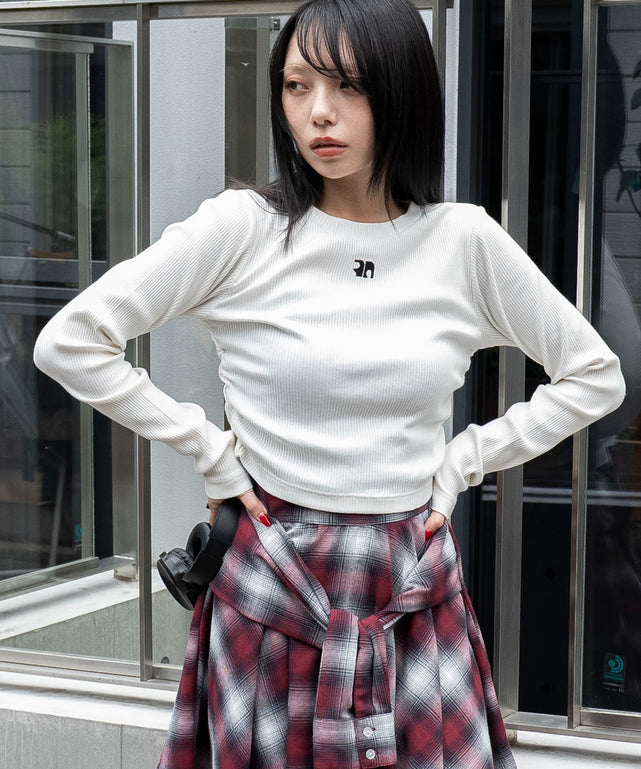 オフホワイト　モデル：159cm F着用