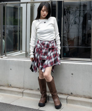 オフホワイト　モデル：159cm F着用