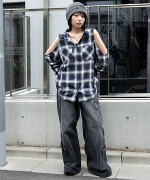 ネイビー　モデル：159cm F着用