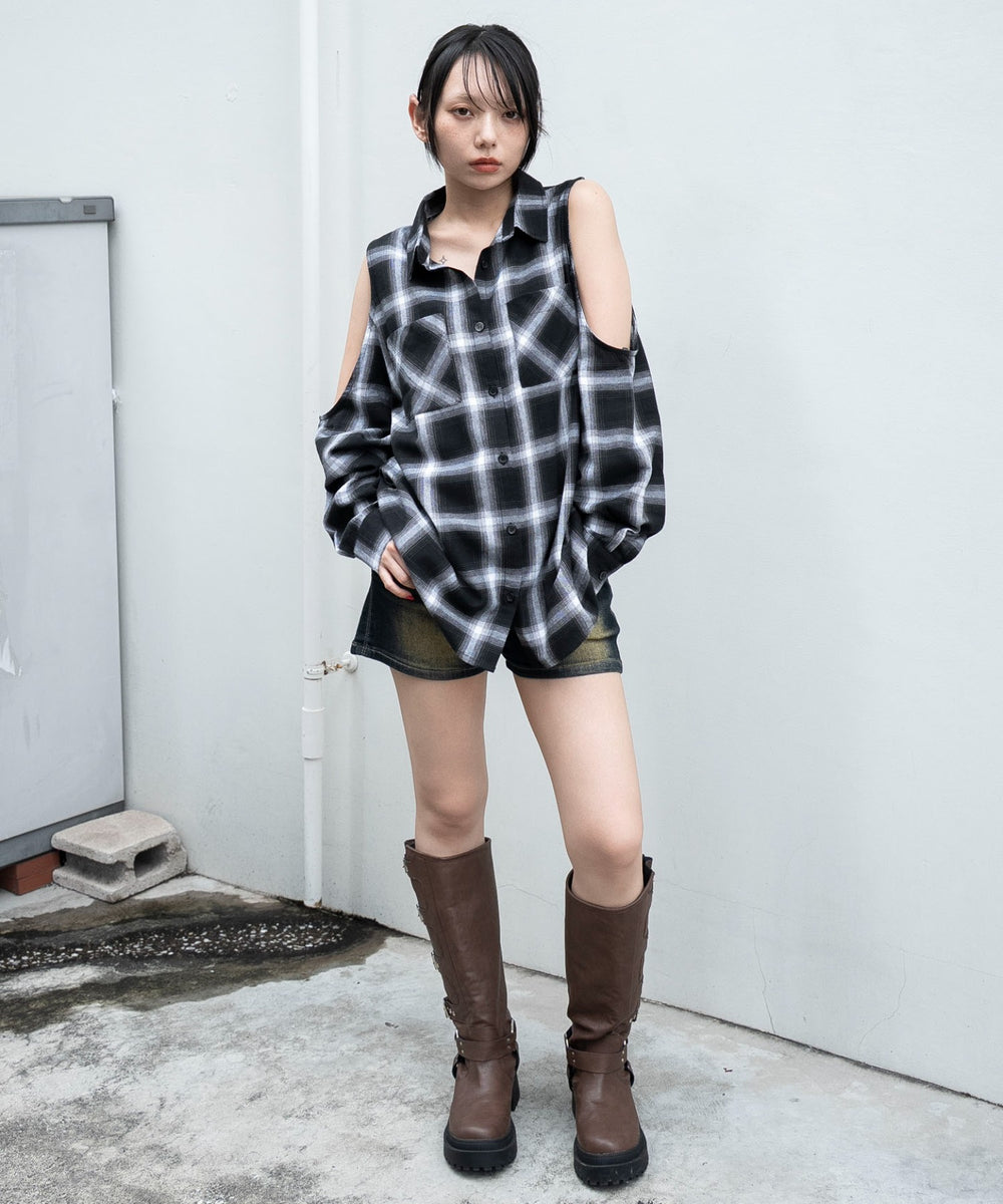 ブラック　モデル：159cm F着用