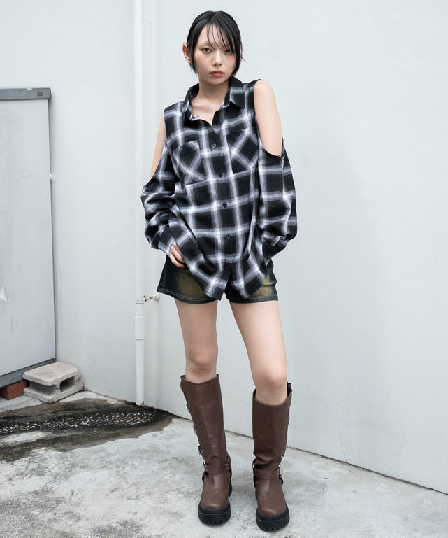 ブラック　モデル：159cm F着用