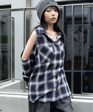 ネイビー　モデル：159cm F着用