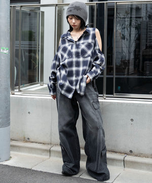 ネイビー　モデル：159cm F着用