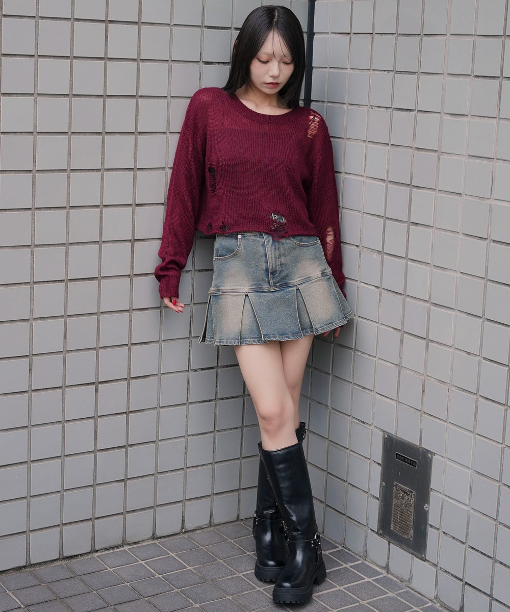 ワイン　モデル：159cm F着用