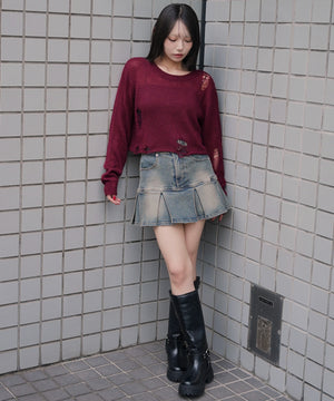 ワイン　モデル：159cm F着用