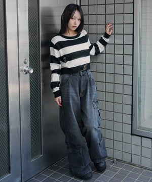 ホワイトボーダー　モデル：159cm F着用