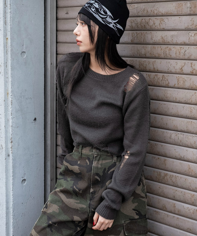 チャコール　モデル：159cm F着用