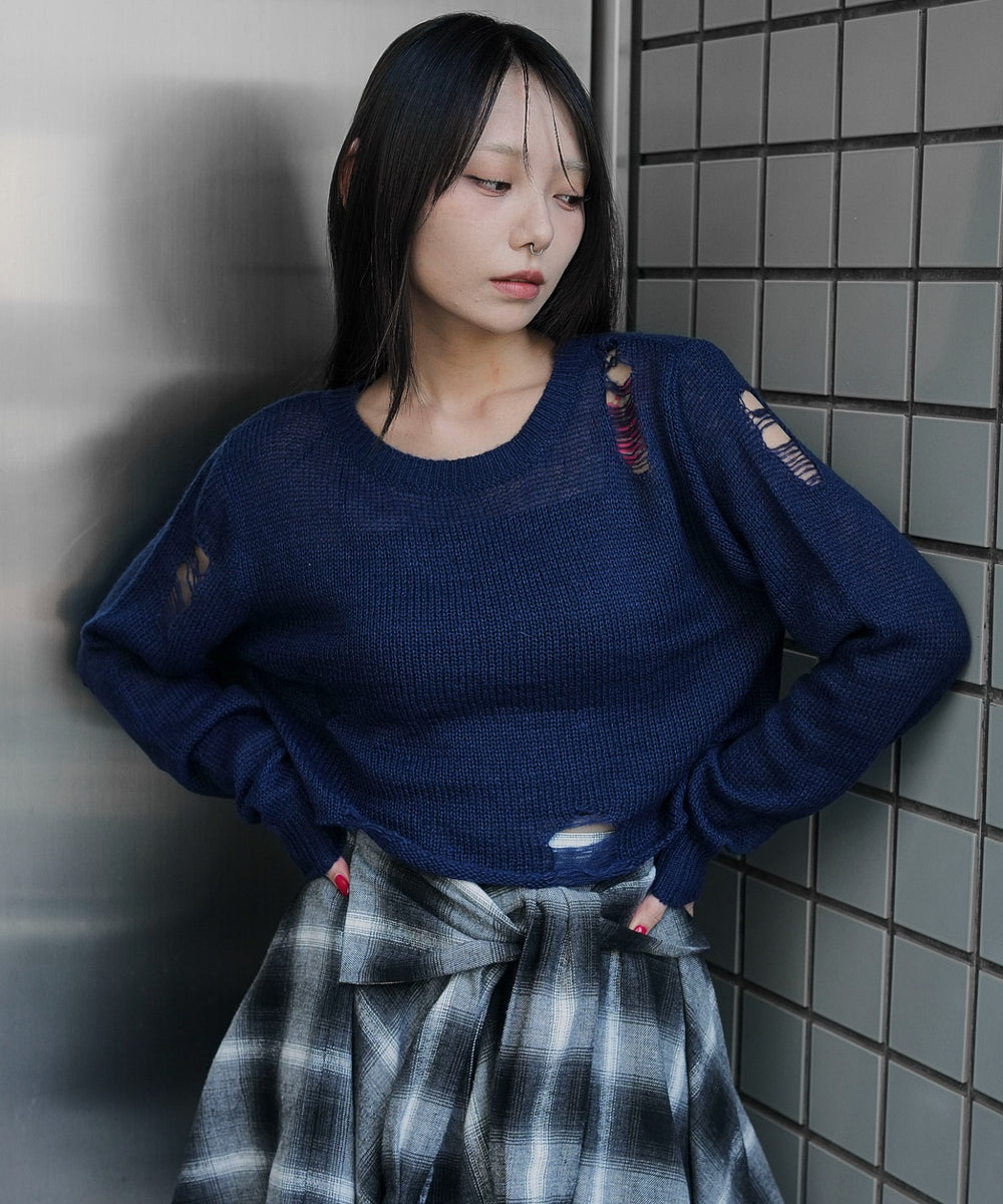 ネイビー　モデル：159cm F着用