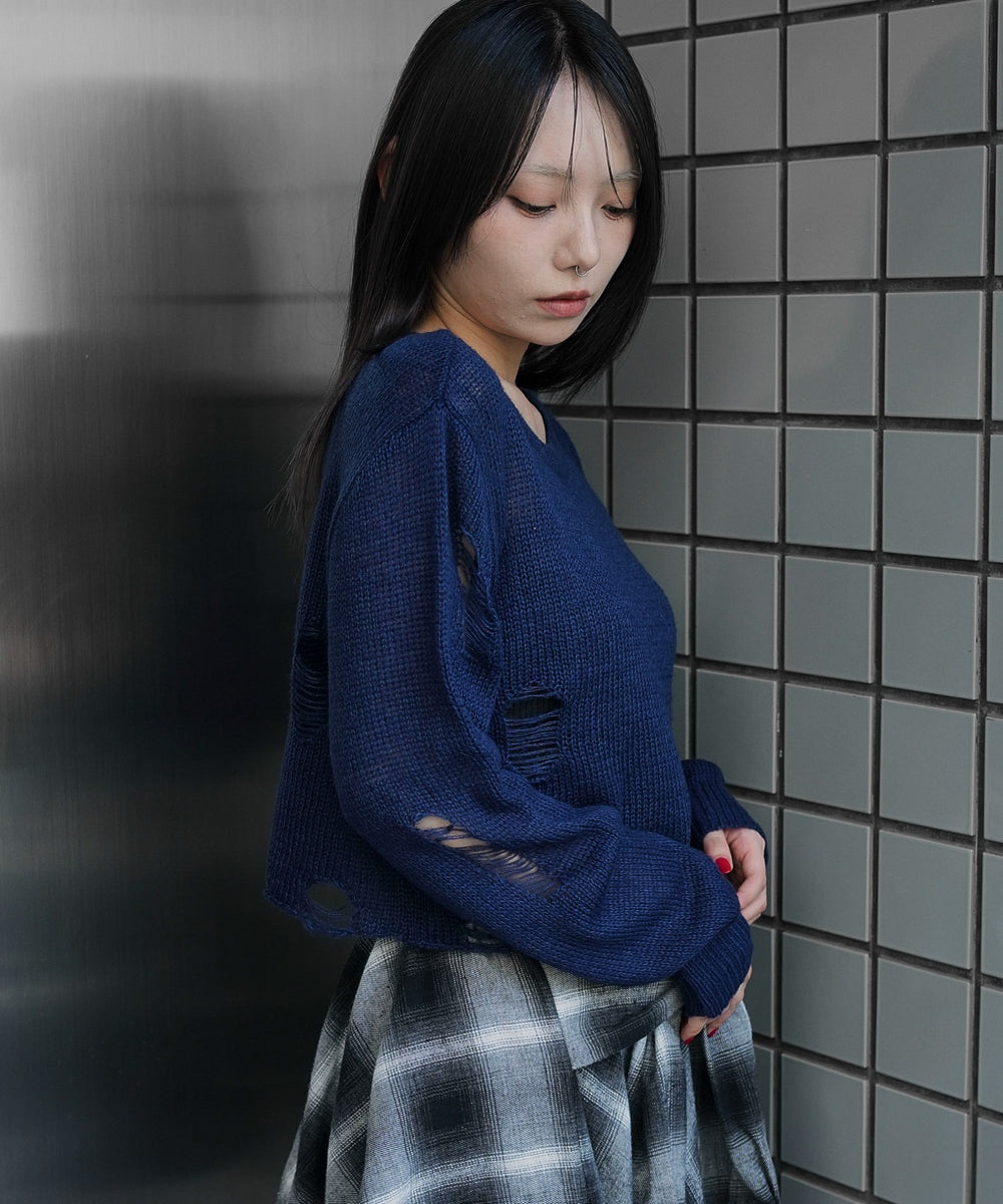 ネイビー　モデル：159cm F着用