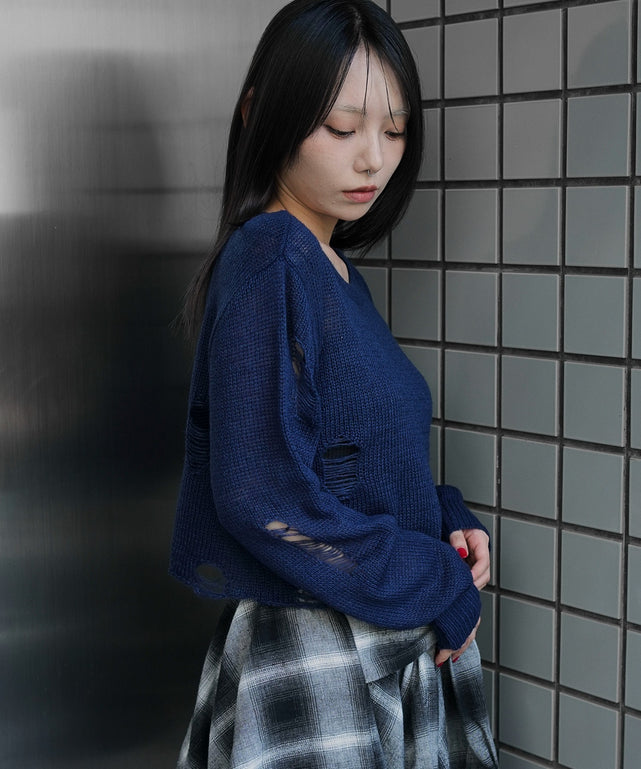 ネイビー　モデル：159cm F着用