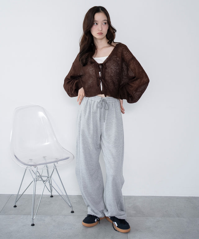 ブラウン モデル：163cm F着用