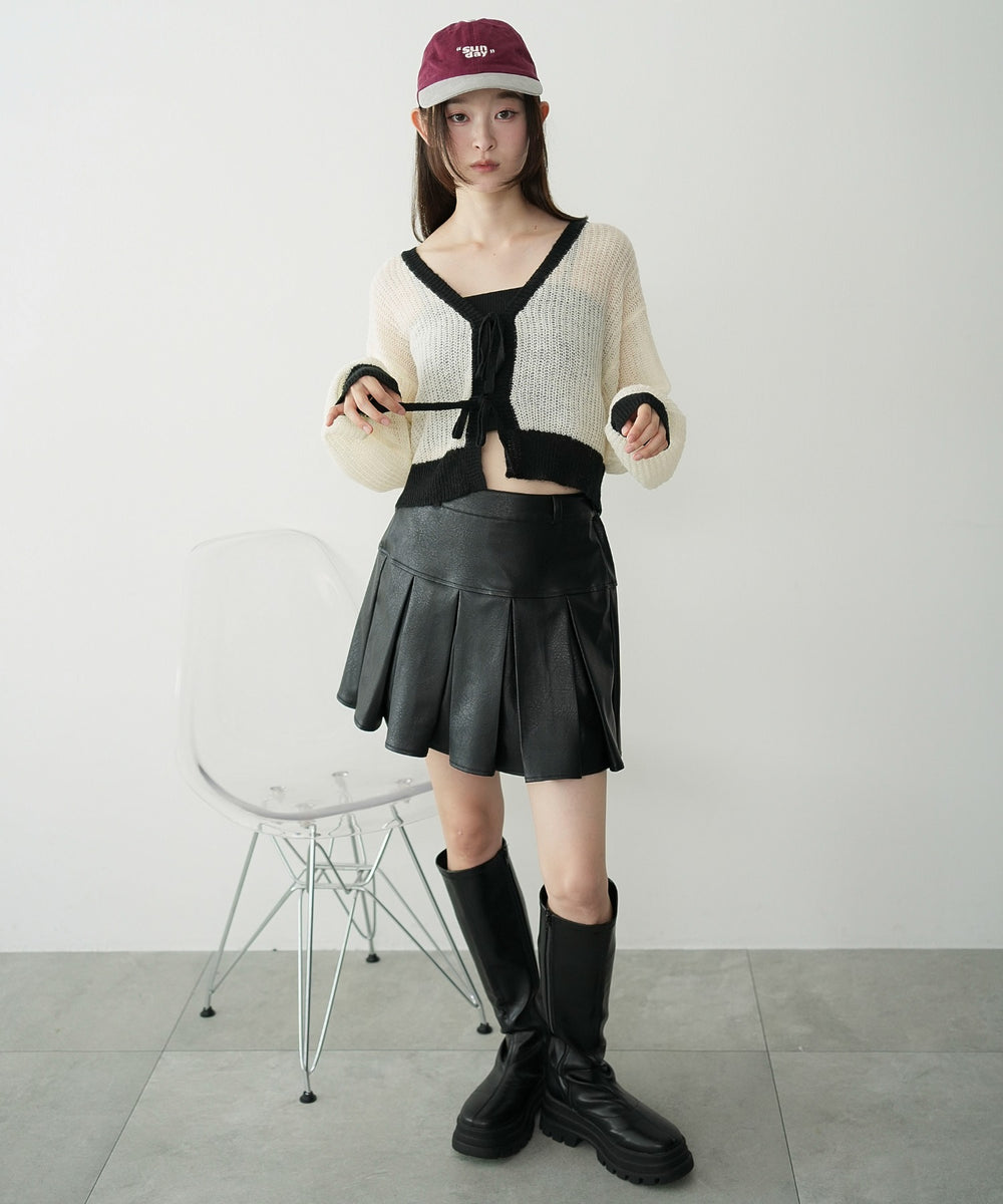 ホワイト モデル：163cm F着用