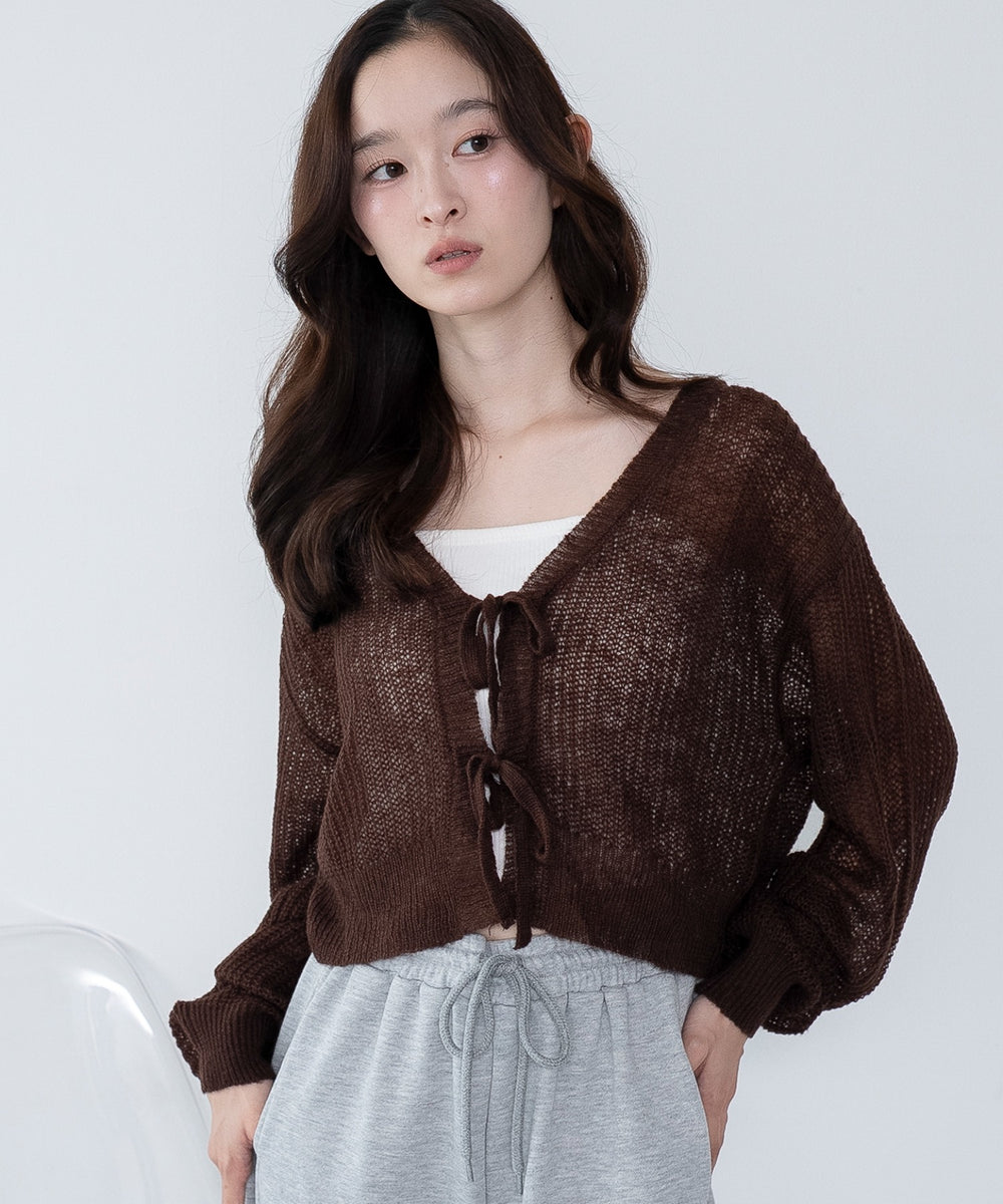 ブラウン モデル：163cm F着用