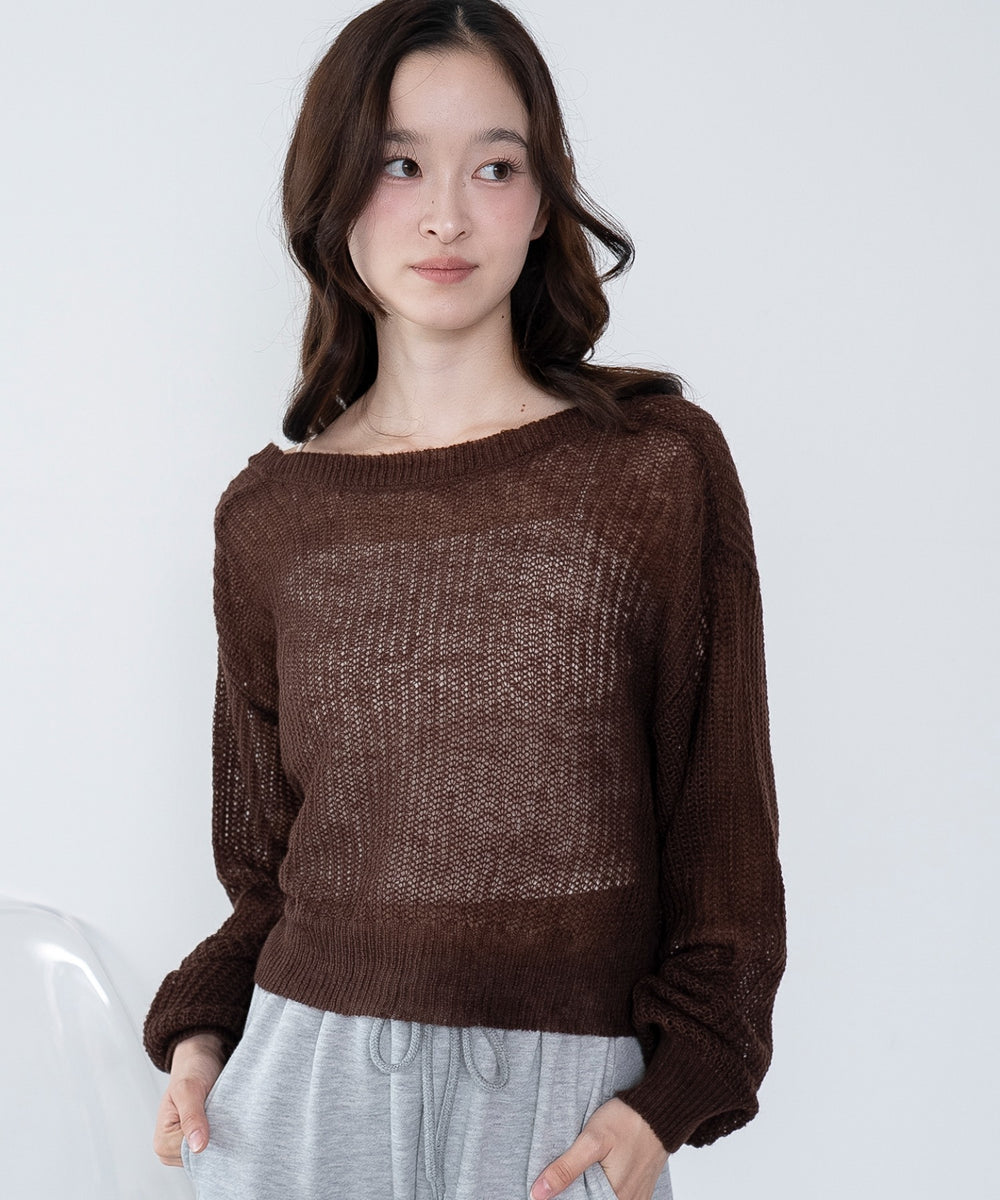 ブラウン モデル：163cm F着用