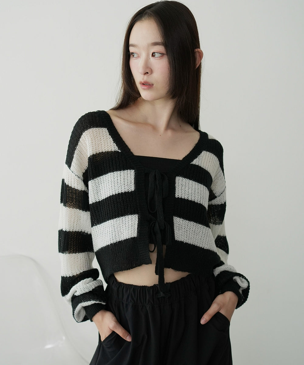 ホワイトボーダー　モデル：163cm F着用