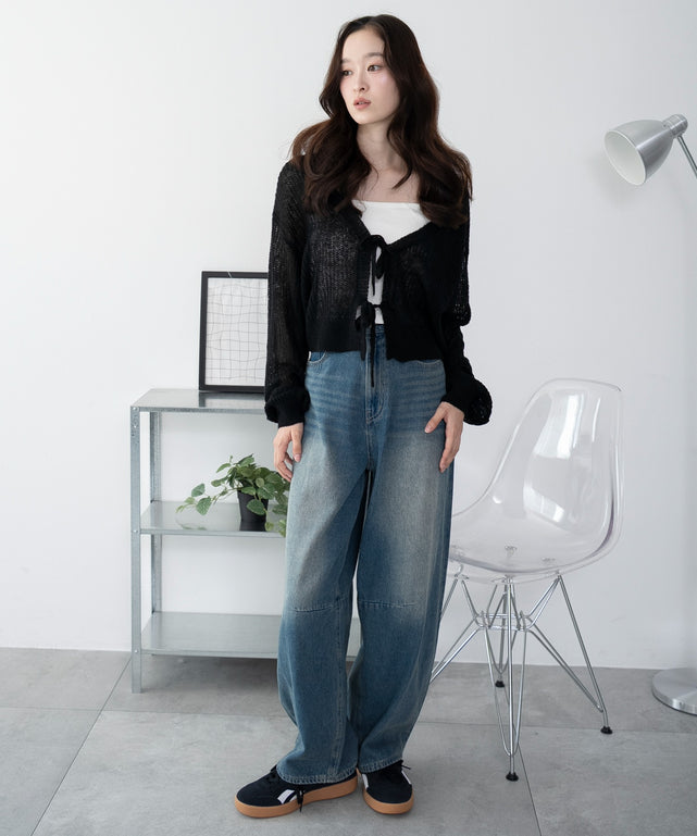 ブラック モデル：163cm F着用