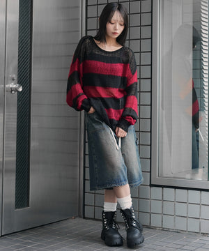 レッドボーダー　モデル：159cm F着用