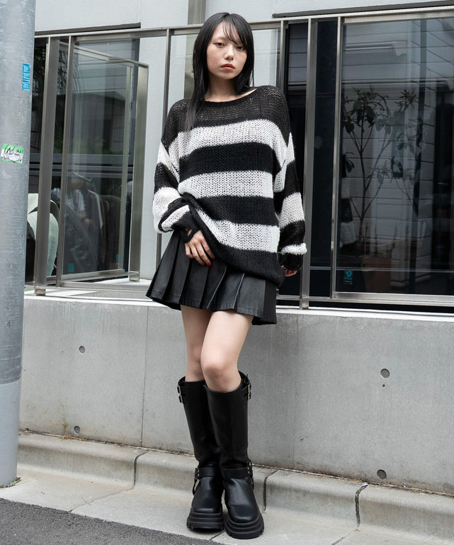 ホワイトボーダー　モデル：159cm F着用