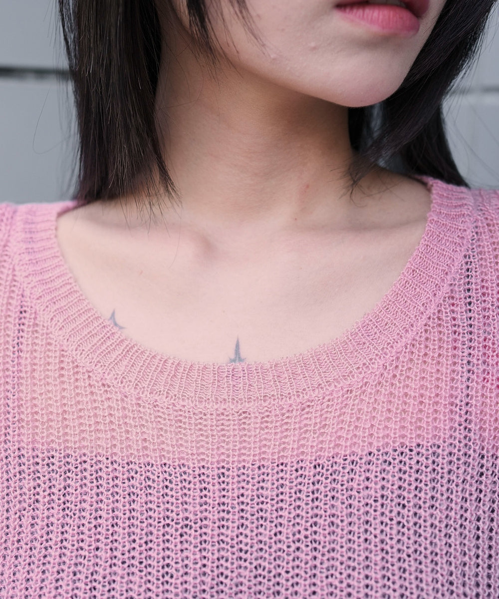 モヘアタッチスターBIGニット