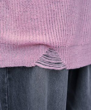 モヘアタッチスターBIGニット