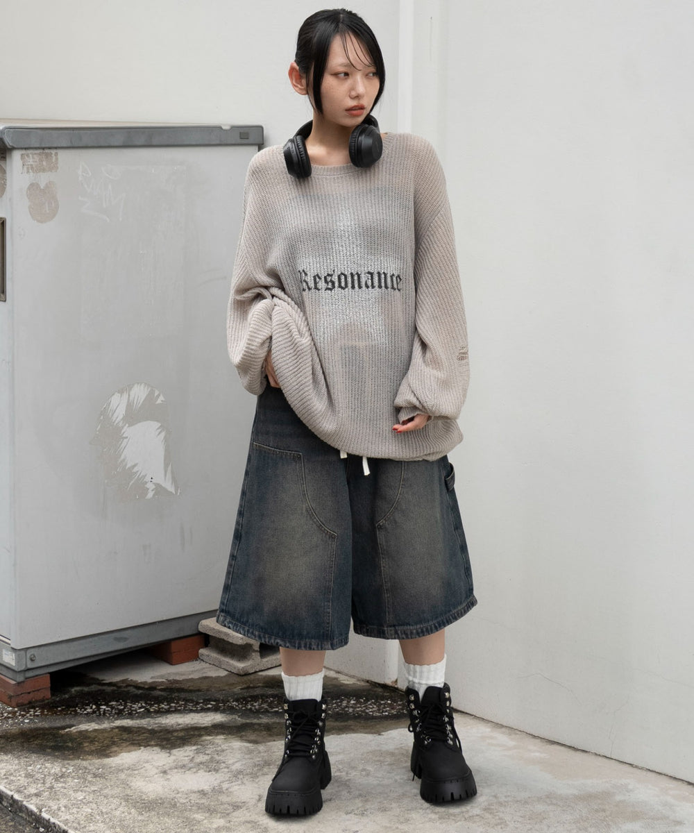 グレー　モデル：159cm F着用