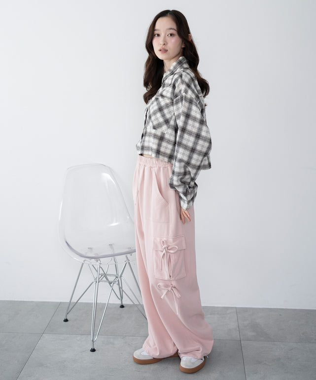 ピンク モデル：163cm F着用