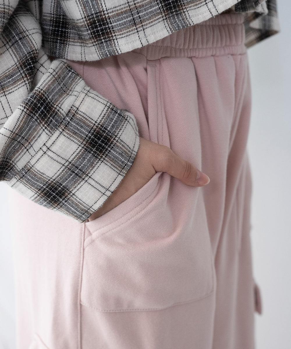 リボンカーゴスウェットパンツ