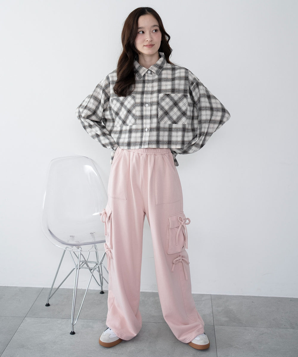 ピンク モデル：163cm F着用