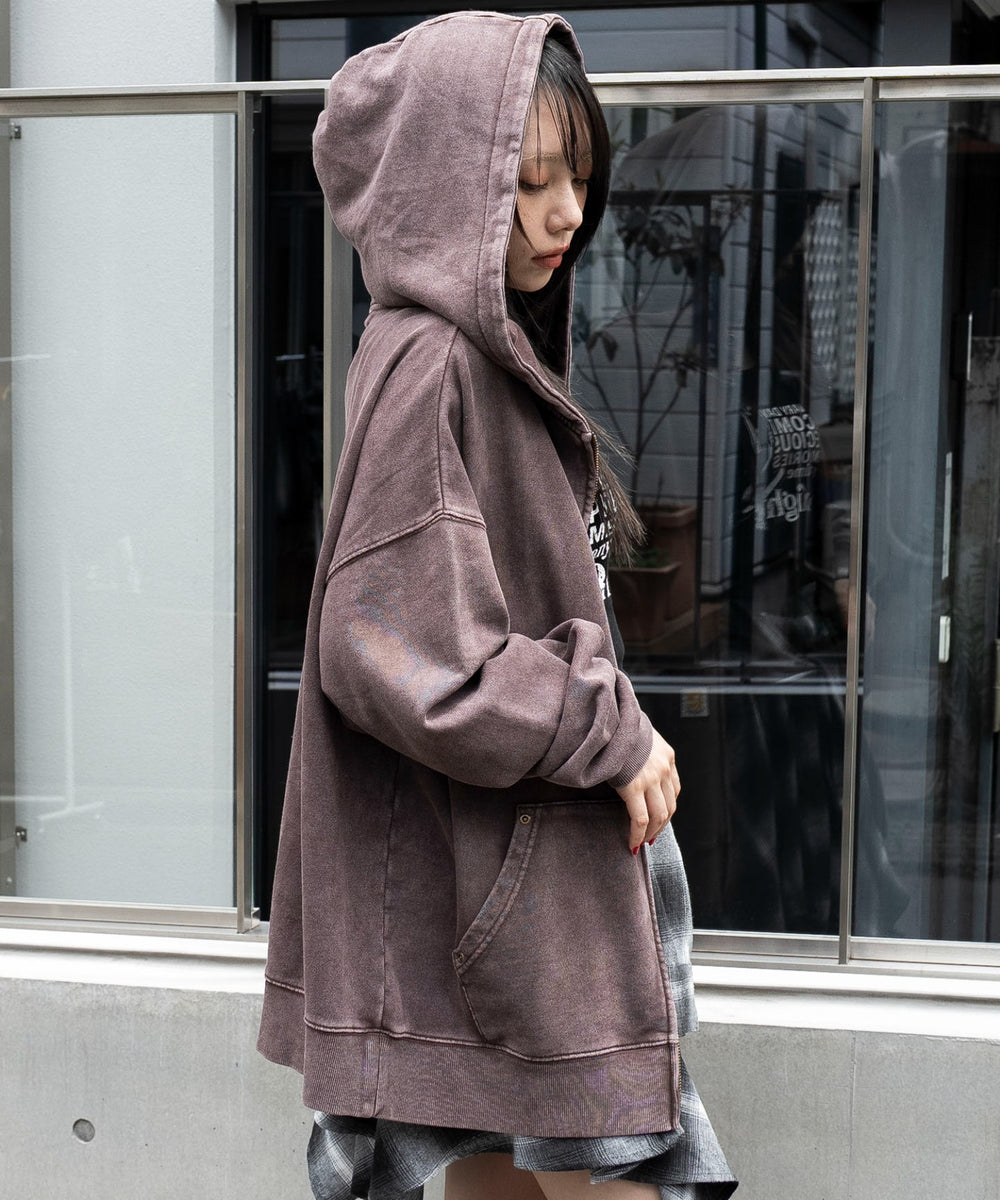 ブラウン　モデル：159cm F着用