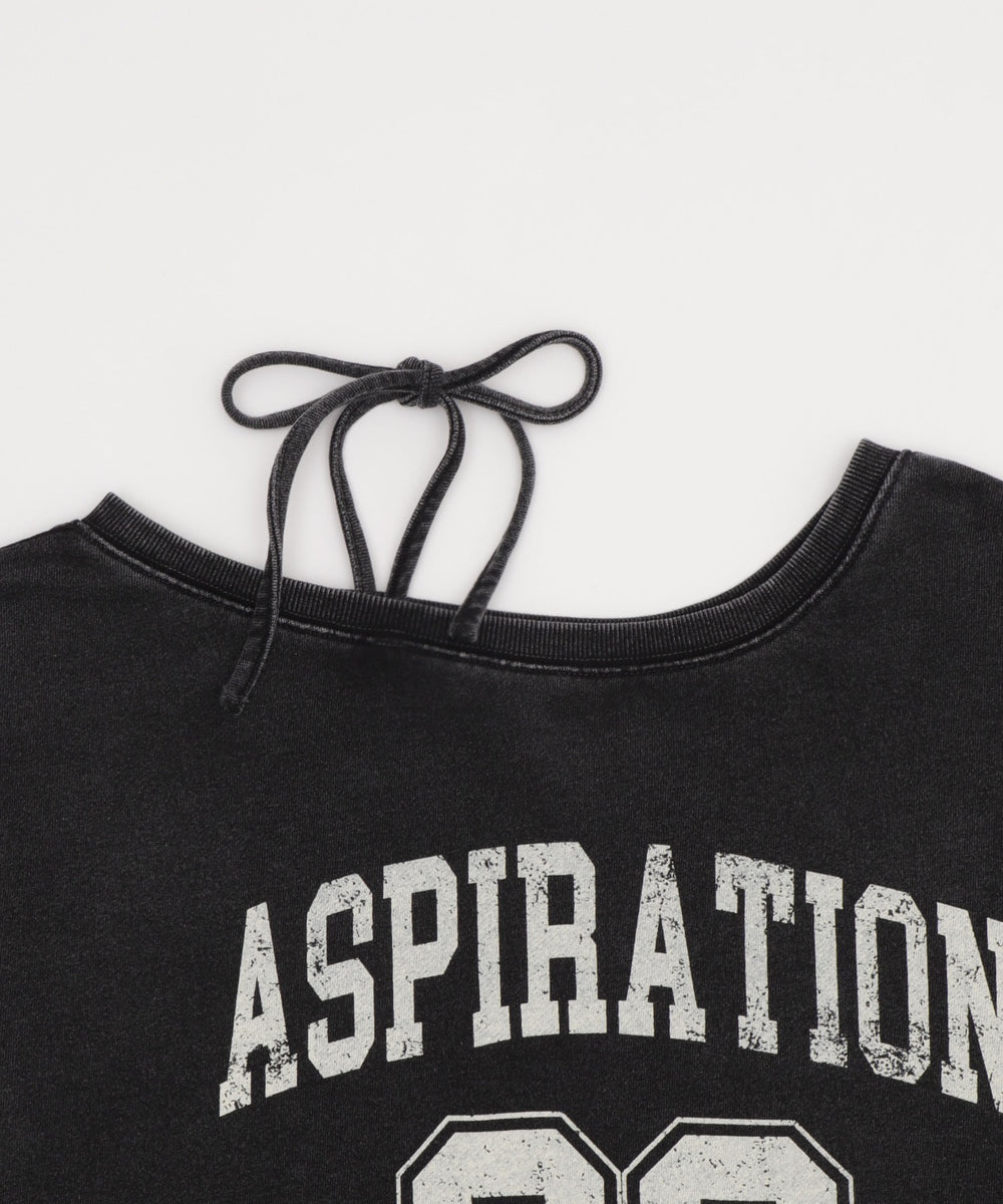 2WAYグラフィックワンショルBIGスウェット