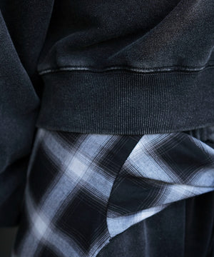 ドッキングオフショルショートスウェット